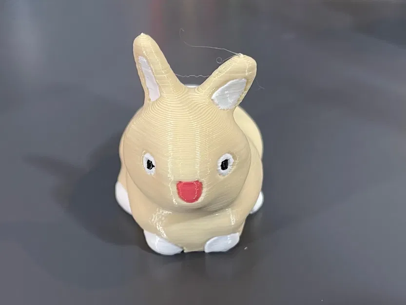 Mô hình thỏ con dễ thương với khả năng giữ nhẫn - Image 9