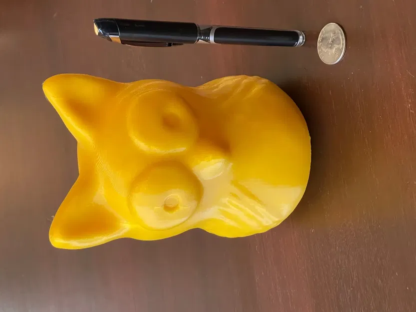 Cú vàng may mắn làm từ đất sét thời tiểu học - Image 3