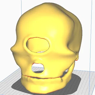 Đầu lâu cyclops độc đáo cho mùa thu và Halloween