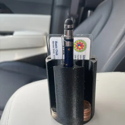 Giá đỡ cốc ô tô kiêm phân loại tiền xu và bút