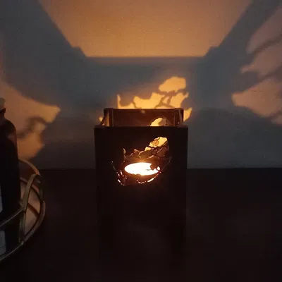 Đế đèn tealight hình bản đồ khu vực Nam Phi