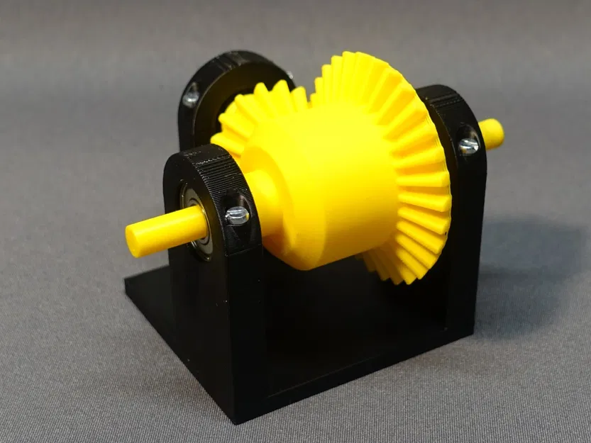 Mô hình hộp số vi sai khóa trong ô tô - Image 3