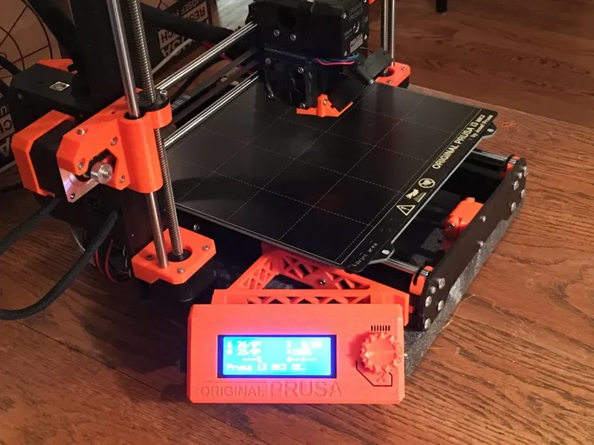 Giá đỡ LCD gắn bên cho máy in 3D Prusa MK3s - Image 1