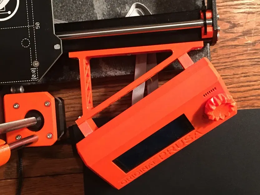 Giá đỡ LCD gắn bên cho máy in 3D Prusa MK3s - Image 2