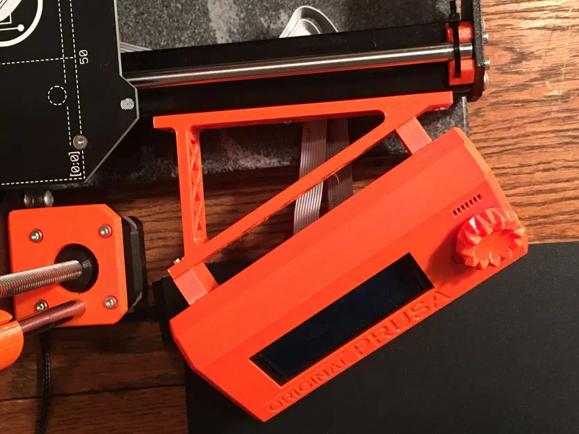 Giá đỡ LCD gắn bên cho máy in 3D Prusa MK3s - Image 22