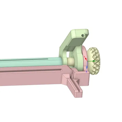 Máy ép kem đánh răng với lò xo hồi phục