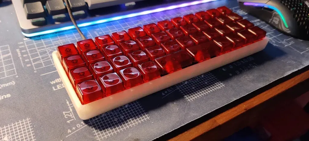 Vỏ máy phím cơ Planck cao cấp cho PCB Rev.6 - Image 1