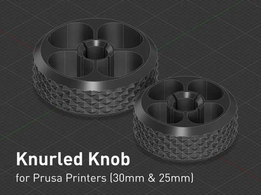 Núm vặn có rãnh cho máy in 3D Ender 3 - Image 1