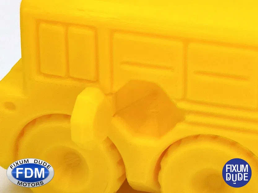 Xe buýt trường học in tại chỗ Fixum Dude Motors - Image 8