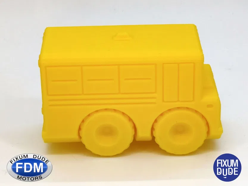 Xe buýt trường học in tại chỗ Fixum Dude Motors - Image 10