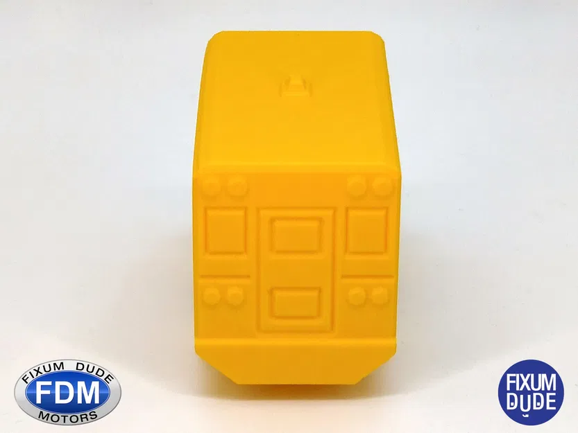 Xe buýt trường học in tại chỗ Fixum Dude Motors - Image 12