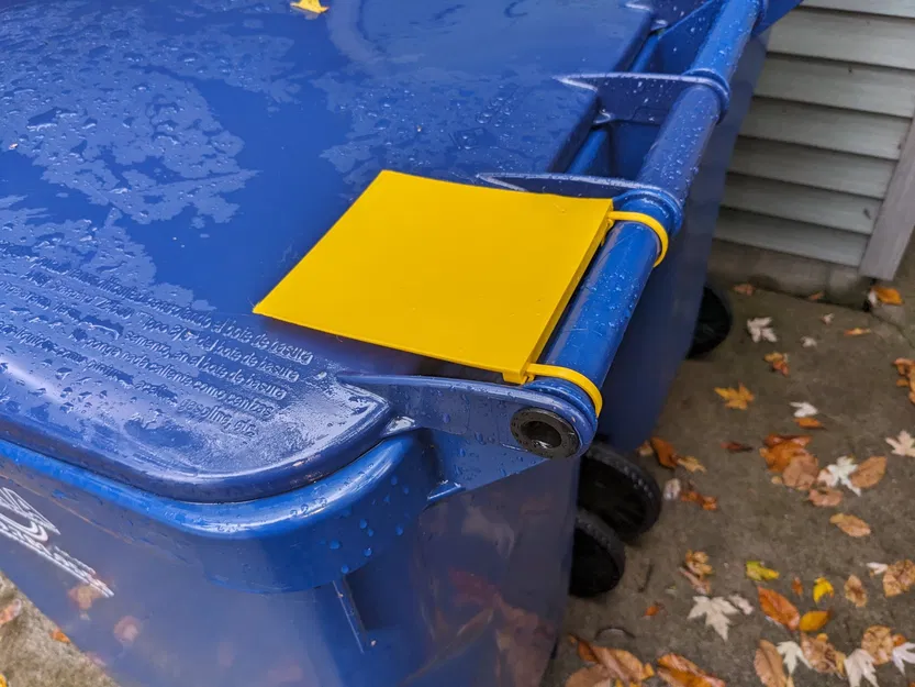 Cờ báo đầy/rỗng cho thùng rác bên lề đường - Image 4