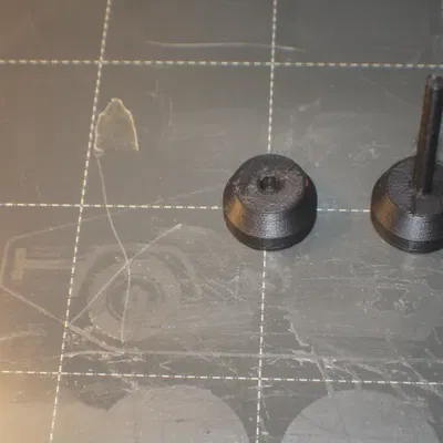 Bánh xe với trục cho phương tiện di chuyển