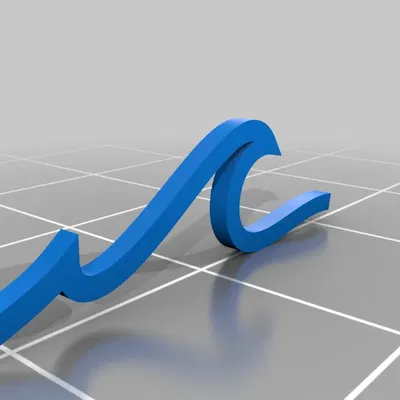 Mô hình sóng nghệ thuật trang trí