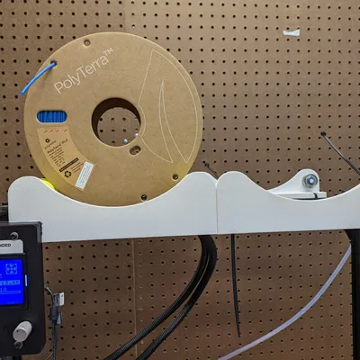 Giá đỡ cuộn filament LulzBot Taz với vòng bi 608