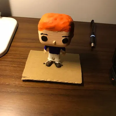 Mô hình Funko Pop nam tùy chỉnh cho in 3D