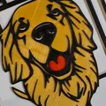Mô hình chó Golden Retriever có thể in màu với diện tích 1mm - Thumbnail 1