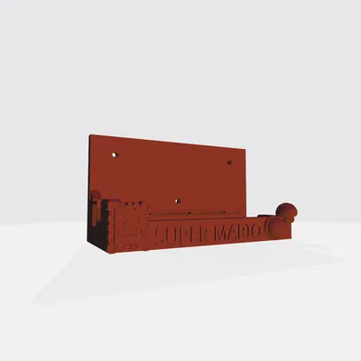 Giá đỡ tường cho Nintendo Switch phong cách Super Mario