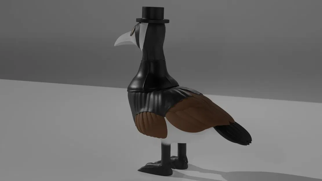 Ngỗng bác sĩ dịch tễ Canada trong trang phục đáng sợ - Image 8