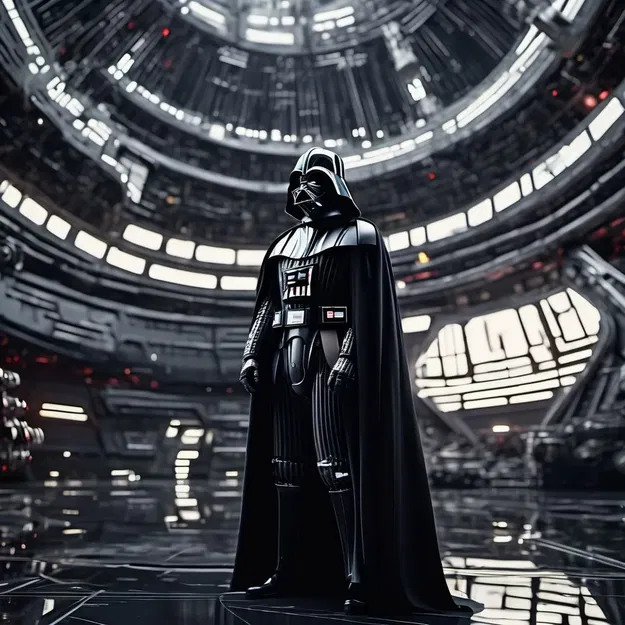 Darth Vader trong không gian Deathstar - Image 1