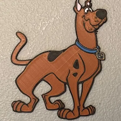 Nam châm Scooby-Doo nhiều màu sắc 6 màu