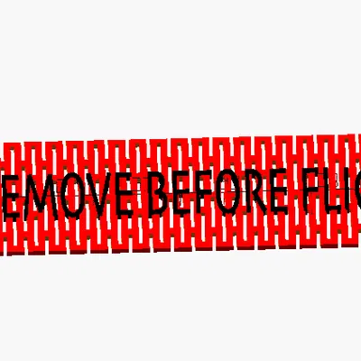 Thẻ chìa khóa linh hoạt "REMOVE BEFORE FLIGHT