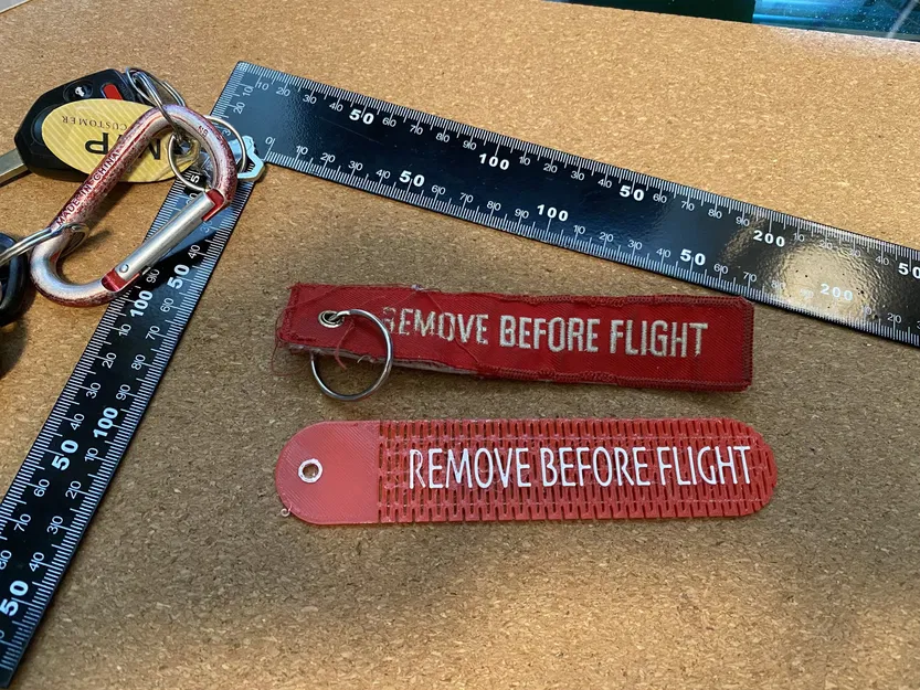 Thẻ chìa khóa linh hoạt "REMOVE BEFORE FLIGHT - Image 6