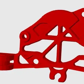 Giá đỡ đầu công cụ Sharkfin Ebb36 với Pg7