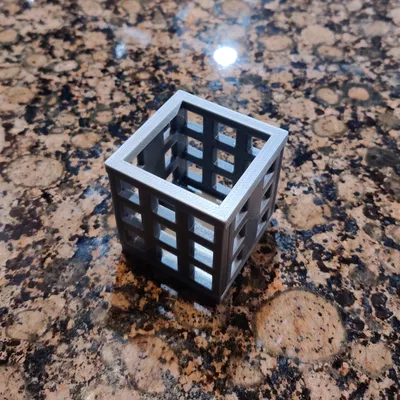 Hộp có cửa sổ 6 mảnh kích thước 50mm x 50mm x 51mm