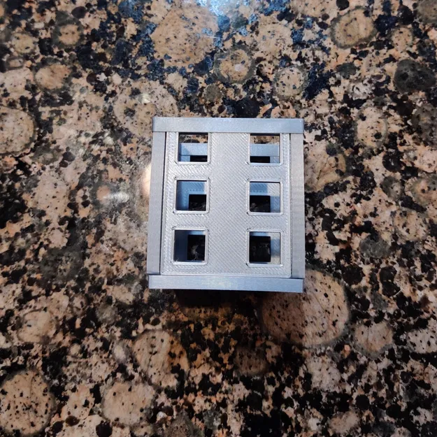 Hộp có cửa sổ 6 mảnh kích thước 50mm x 50mm x 51mm - Image 6