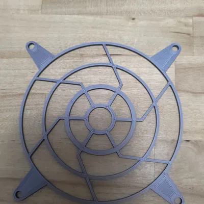 Lưới quạt 120mm tối giản cho máy tính