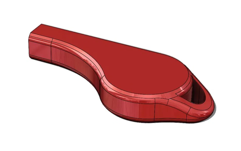 Móc khóa còi mỏng gọn cho tiện ích hàng ngày - Image 2