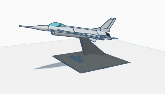 Mô hình máy bay chiến đấu F-16 Falcon ấn tượng - Image 1
