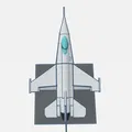 Mô hình máy bay chiến đấu F-16 Falcon ấn tượng - Thumbnail 3
