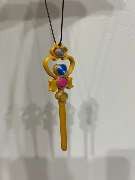 Mặt dây chuyền Sailor Moon cho trẻ em - Chìa khóa không gian-thời... - Image 1