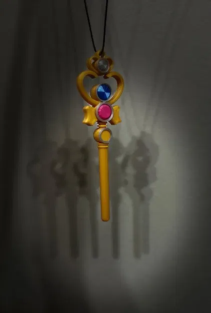 Mặt dây chuyền Sailor Moon cho trẻ em - Chìa khóa không gian-thời... - Image 2