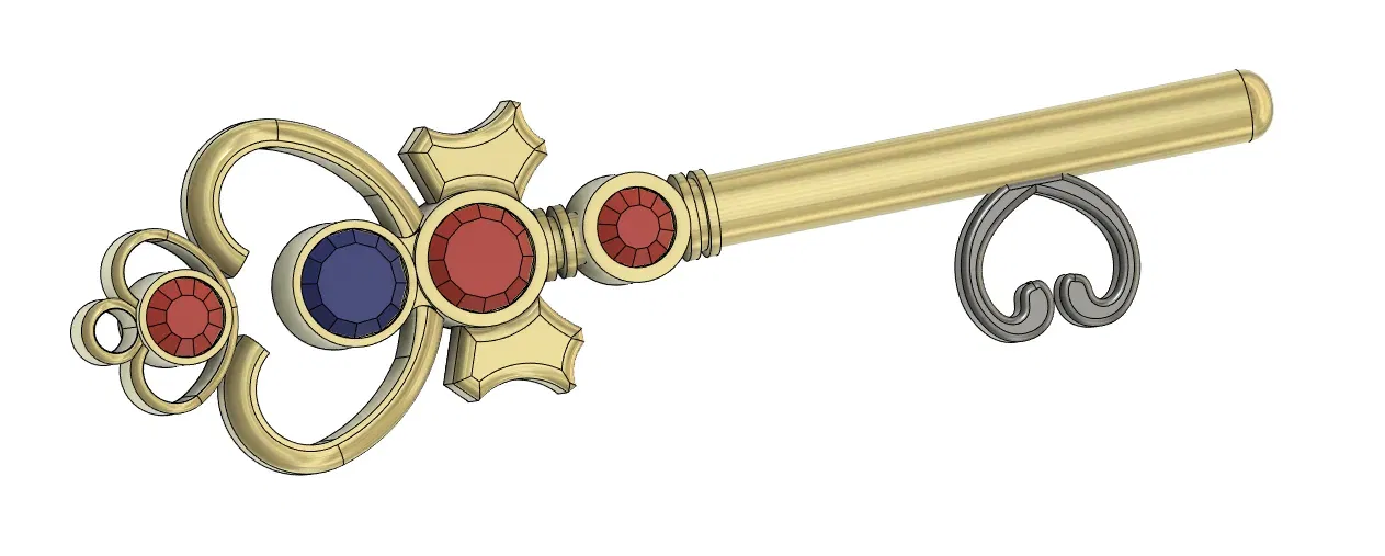 Mặt dây chuyền Sailor Moon cho trẻ em - Chìa khóa không gian-thời... - Image 3