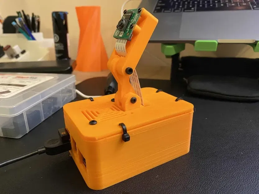 Vỏ camera Raspberry Pi 4 tích hợp điều chỉnh góc - Image 2