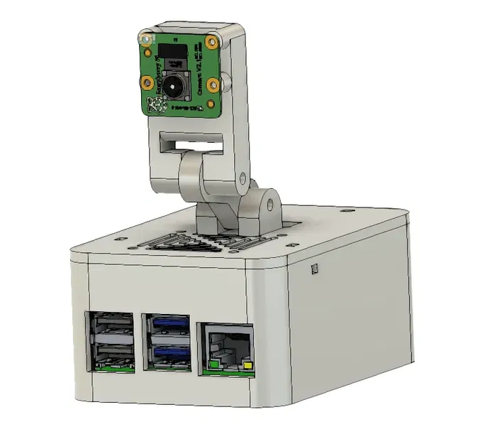 Vỏ camera Raspberry Pi 4 tích hợp điều chỉnh góc - Image 3