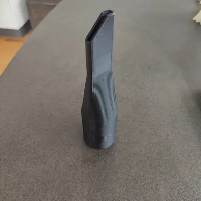 Vòi hút chân không Ø35 với kích thước hình chữ nhật 25mm x 8mm