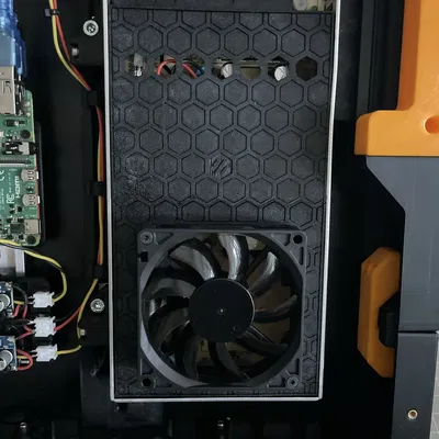 Nắp bảo vệ Meanwell LS350 cho quạt 80mm