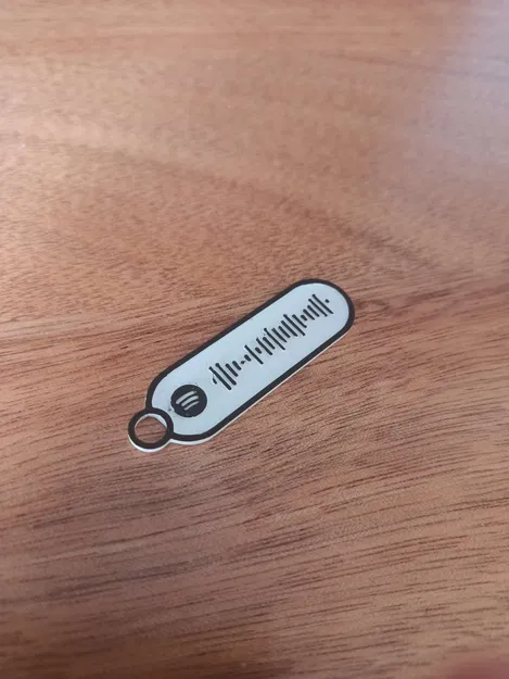 Chìa khóa đeo tay mã Spotify tự làm - Image 3