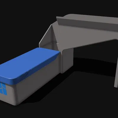 Thùng rác có thể tháo rời cho Bambu Chute