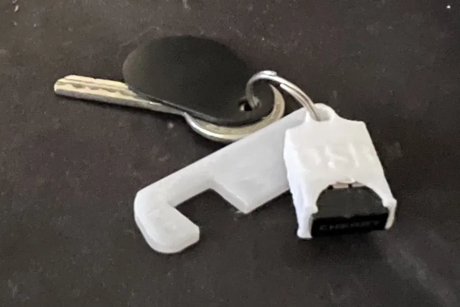 Móc khóa USB mini TPU cho bộ nhớ và đầu thu - Image 2