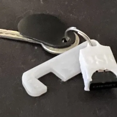 Móc khóa USB mini TPU cho bộ nhớ và đầu thu