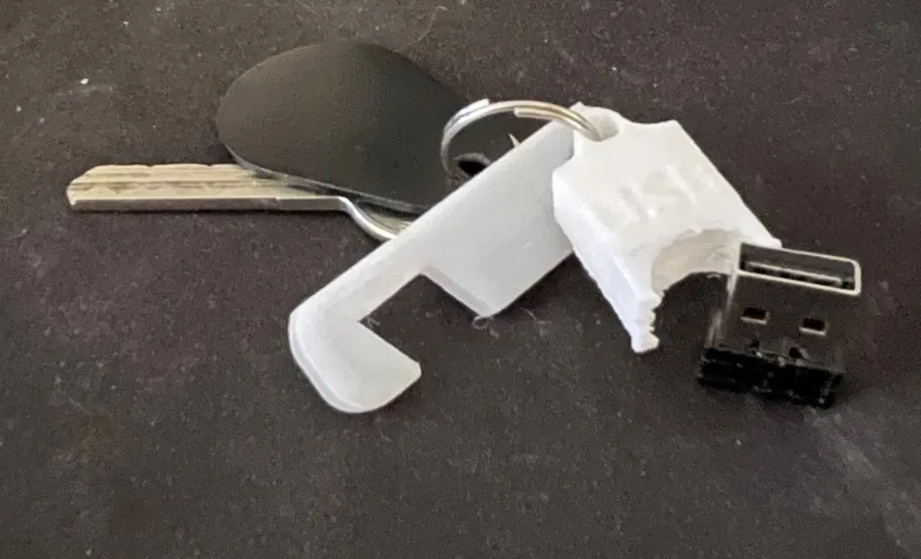 Móc khóa USB mini TPU cho bộ nhớ và đầu thu - Image 3