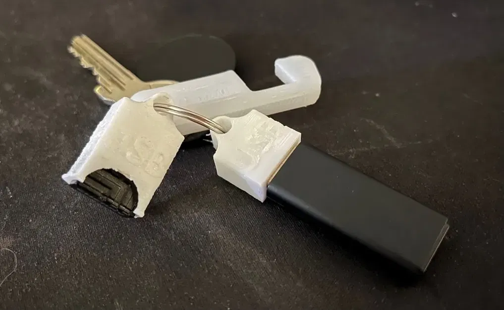 Móc khóa USB mini TPU cho bộ nhớ và đầu thu - Image 5