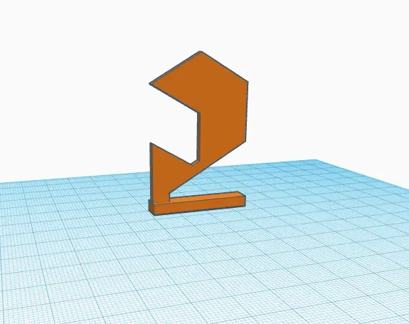 Logo in 3D với giá đỡ đứng vững chắc - Image 1