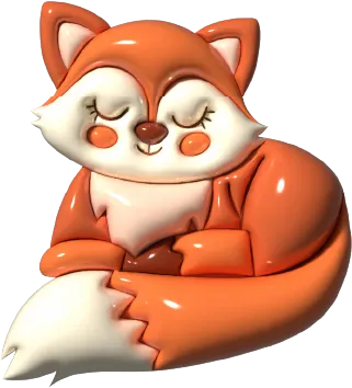 Móc khóa hình con cáo 5 - Image 2