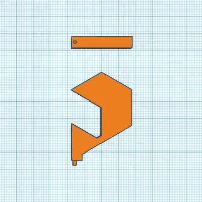 Logo in 3D với giá đỡ đứng vững chắc